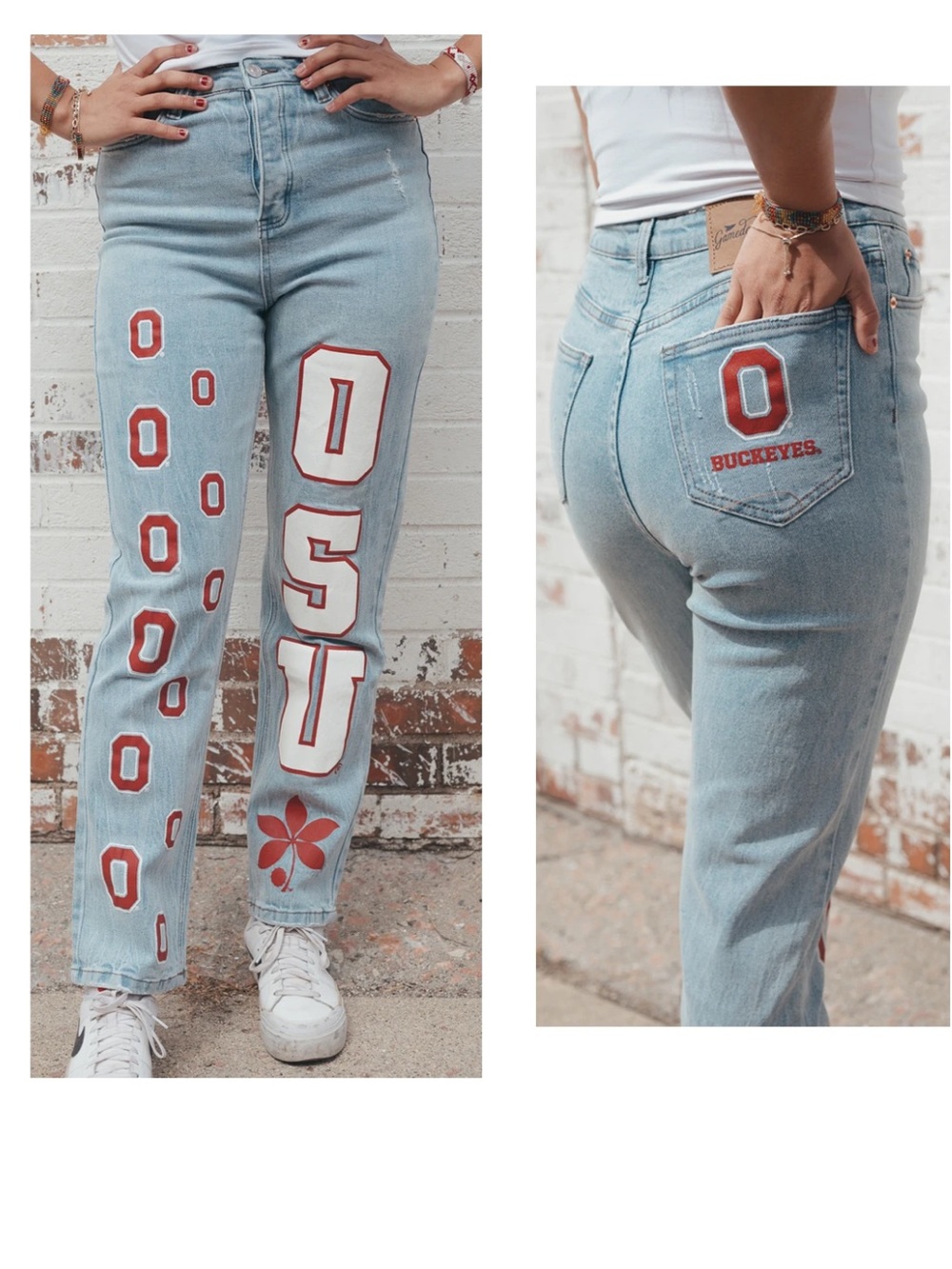 Ohio State Buckeyes Gameday Social Jeans
